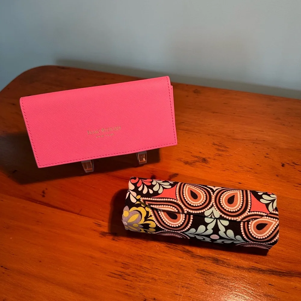Floral Botanical Paisley Pop Art Vera Bradley Colorful Glasses Case Preppy Happy
